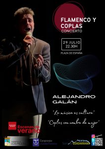 Concierto Alejandro Galán "Flamenco y Coplas" @ Plaza de España